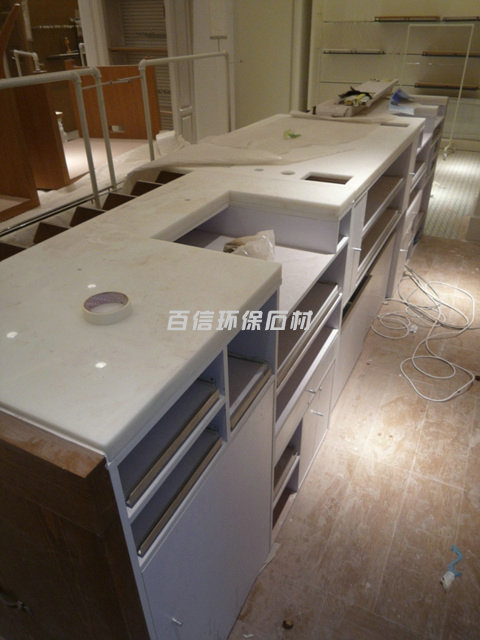杜邦可丽耐人造石柜台/收银台